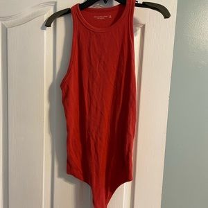 Abercrombie scuba coral bodysuit